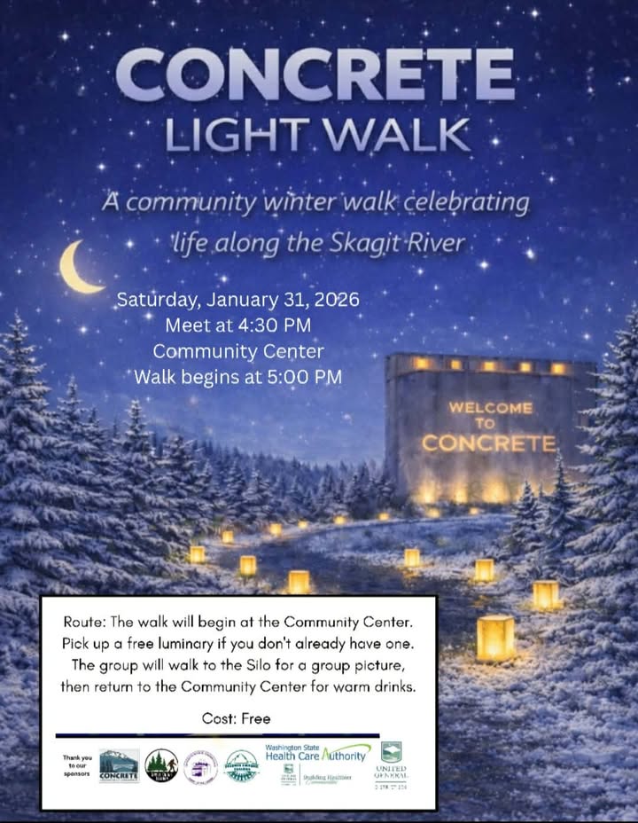 Concrete Light Walk Flyer